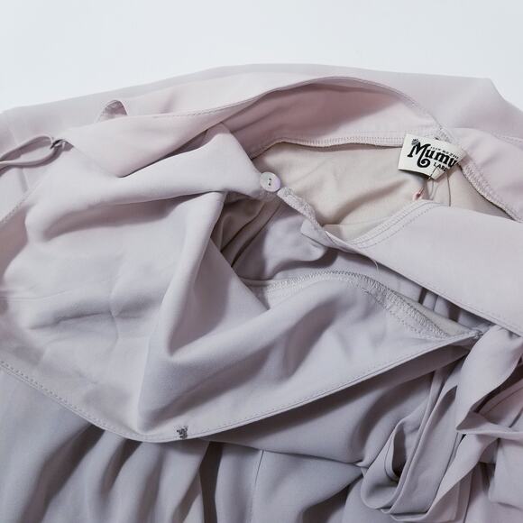 Show me your Mumu Mariah Wrap Dress High Low Maxi Bridesmaid Party Vacation - Picture 9 of 14